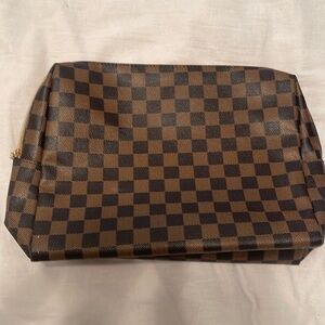 On the go makeup bag